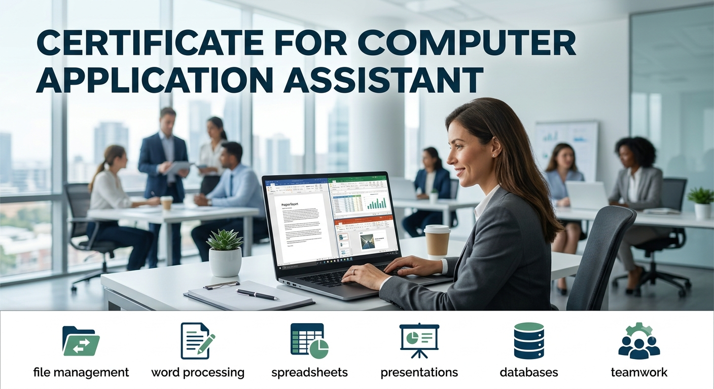 Certificate for Computer Application Assistant Course